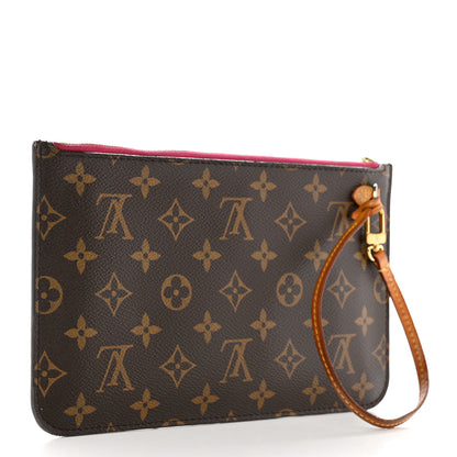 Louis Vuitton Monogram Neverfull MM GM Pochette Pivoine 3 of 10