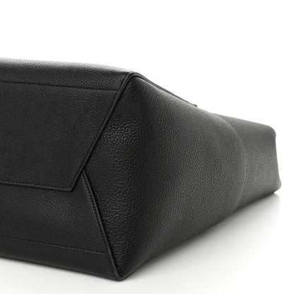 Celine Soft Grained Calfskin Sangle Bucket Bag Black 9 of 9