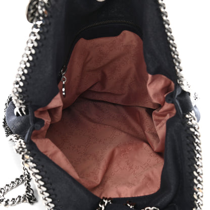 Stella McCartney Shaggy Deer Falabella Fold Over Tote Black 5 of 10