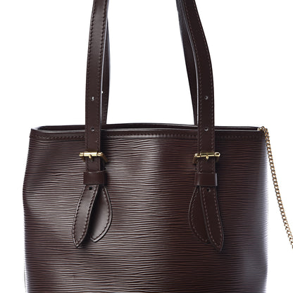 Louis Vuitton Epi Petit Bucket 23 Moka 8 of 10