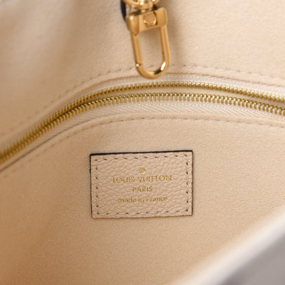 Louis Vuitton Empreinte Monogram Giant Onthego PM Creme Bois De Rose 9 of 11