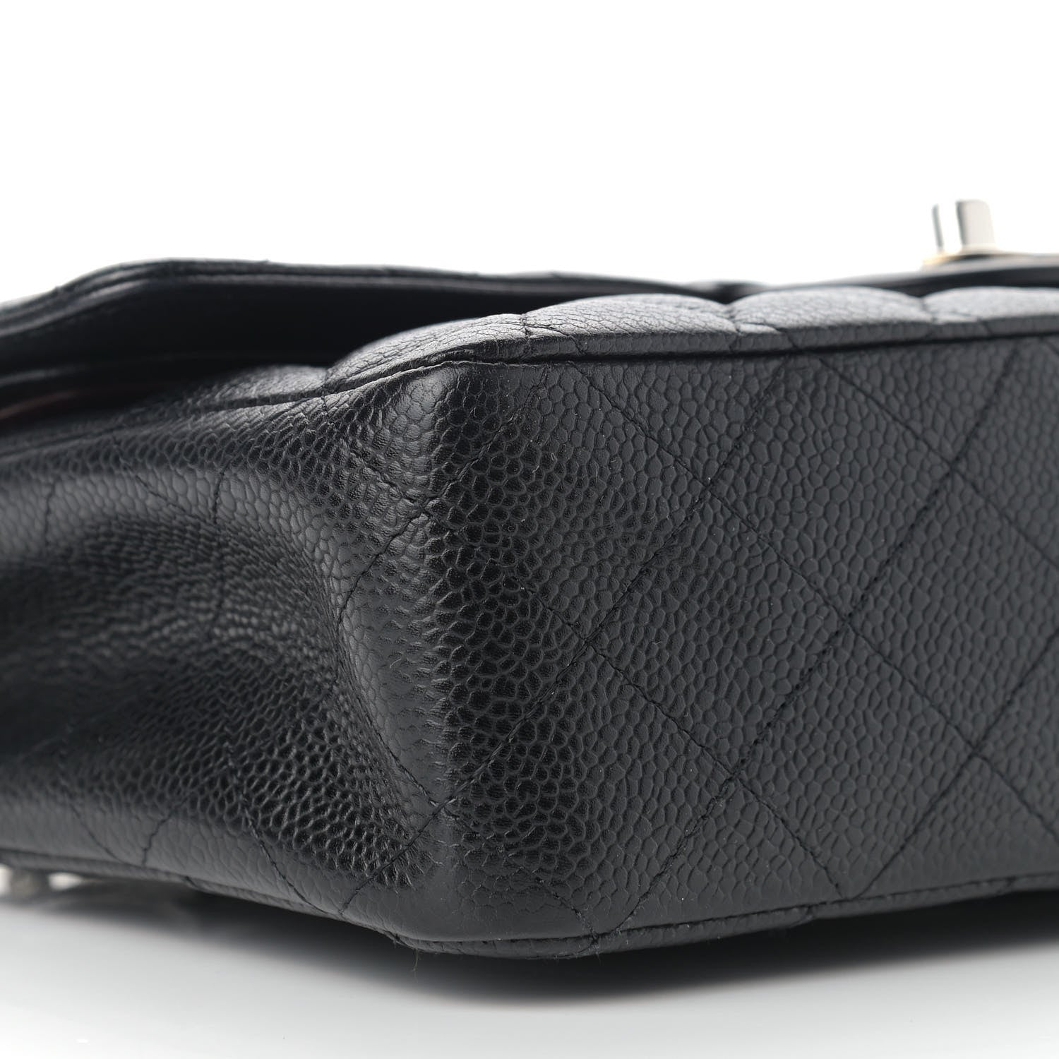 Chanel Caviar Quilted Medium Double Flap Black 9 of 11