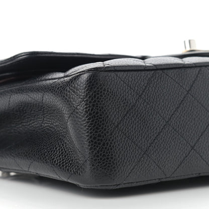 Chanel Caviar Quilted Medium Double Flap Black 9 of 11