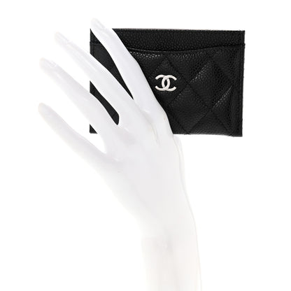 Chanel Caviar Quilted Card Holder Black 2 of 11