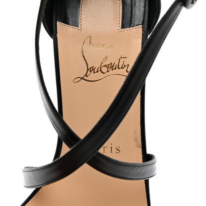 Christian Louboutin Nappa Loubi Bee Kid 85 Sandals 39 Black 6 of 7