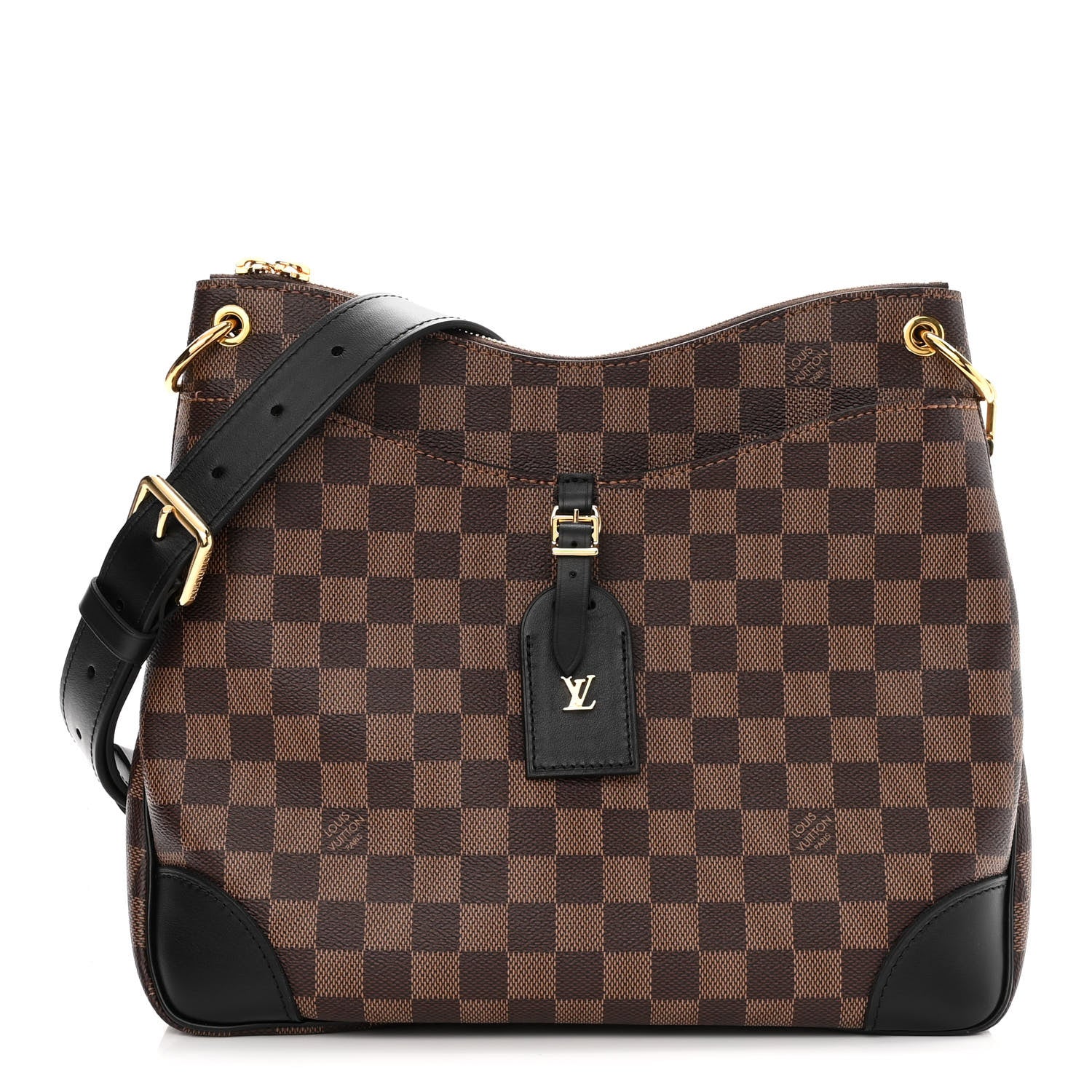 Louis Vuitton Damier Ebene Odeon MM Black 1 of 9