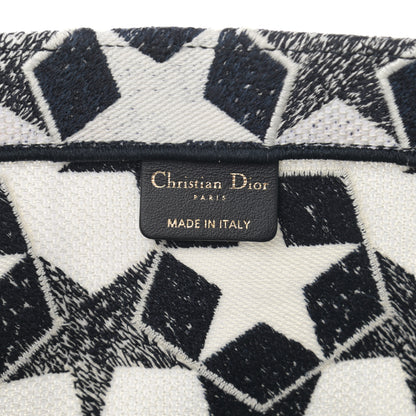Christian Dior Canvas Embroidered Étoile Blue White 6 of 10