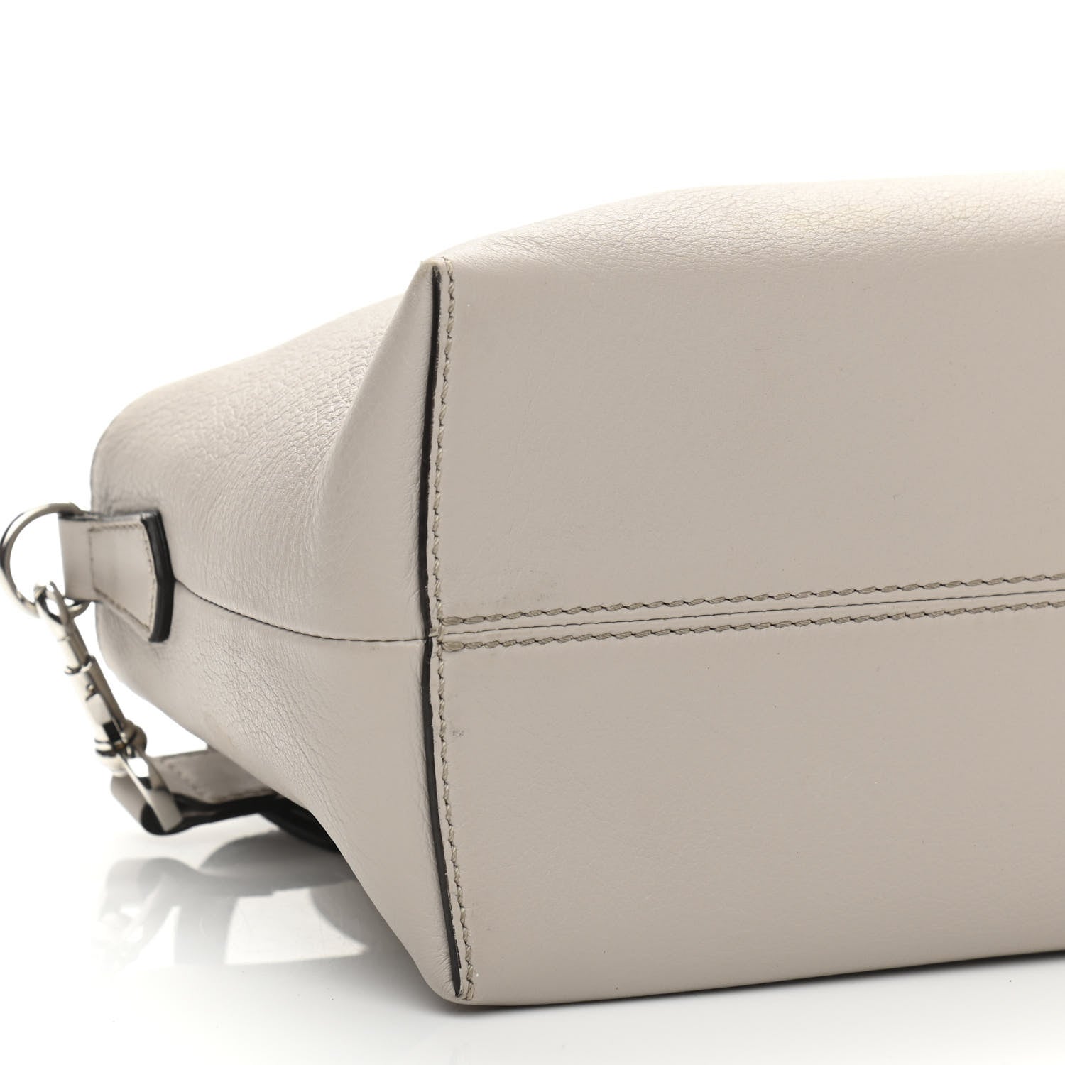 Fendi Vitello Dolce 4 Color Medium By The Way Boston Bag Grigio Polvere Arancio Multicolor 10 of 14