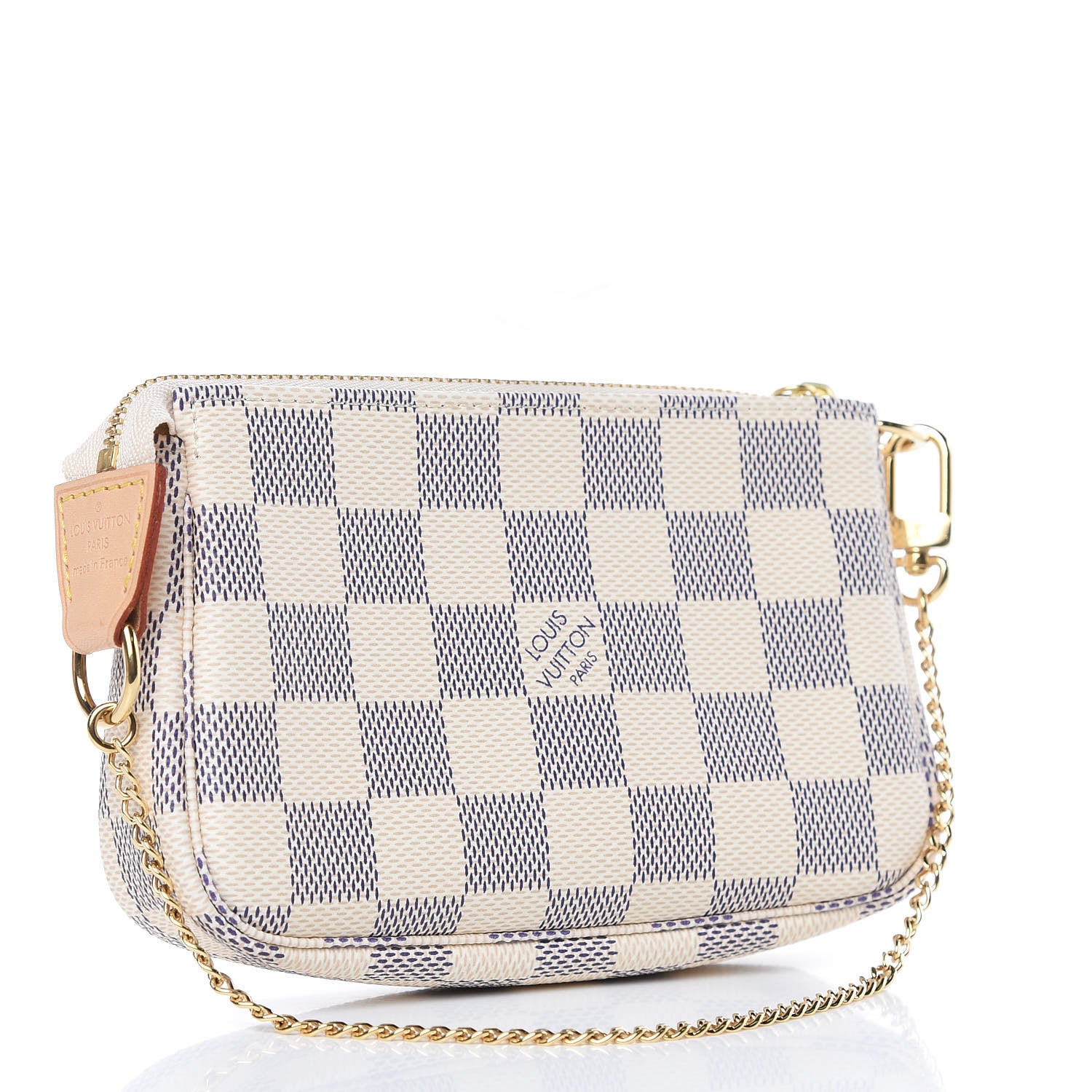 Louis Vuitton Damier Azur Mini Pochette Accessories 3 of 10