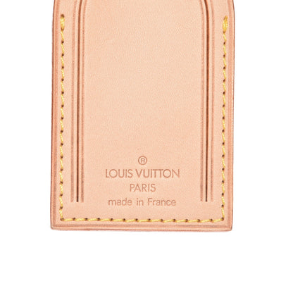Louis Vuitton Vachetta Leather Luggage Tag 3 of 3