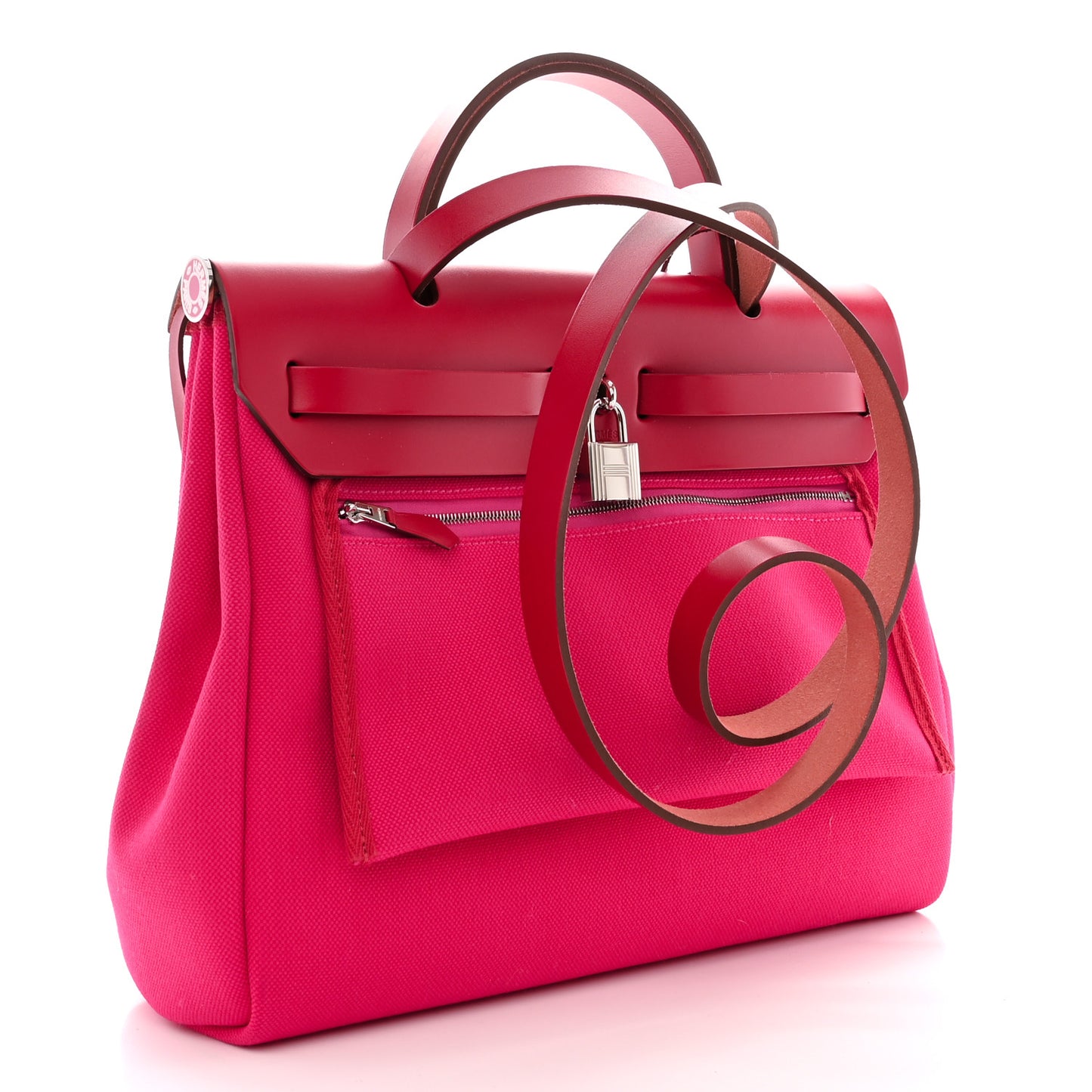 Toile Militaire Vache Hunter Laque Herbag Zip Retourne 31 PM Rose Mexico Rouge Piment