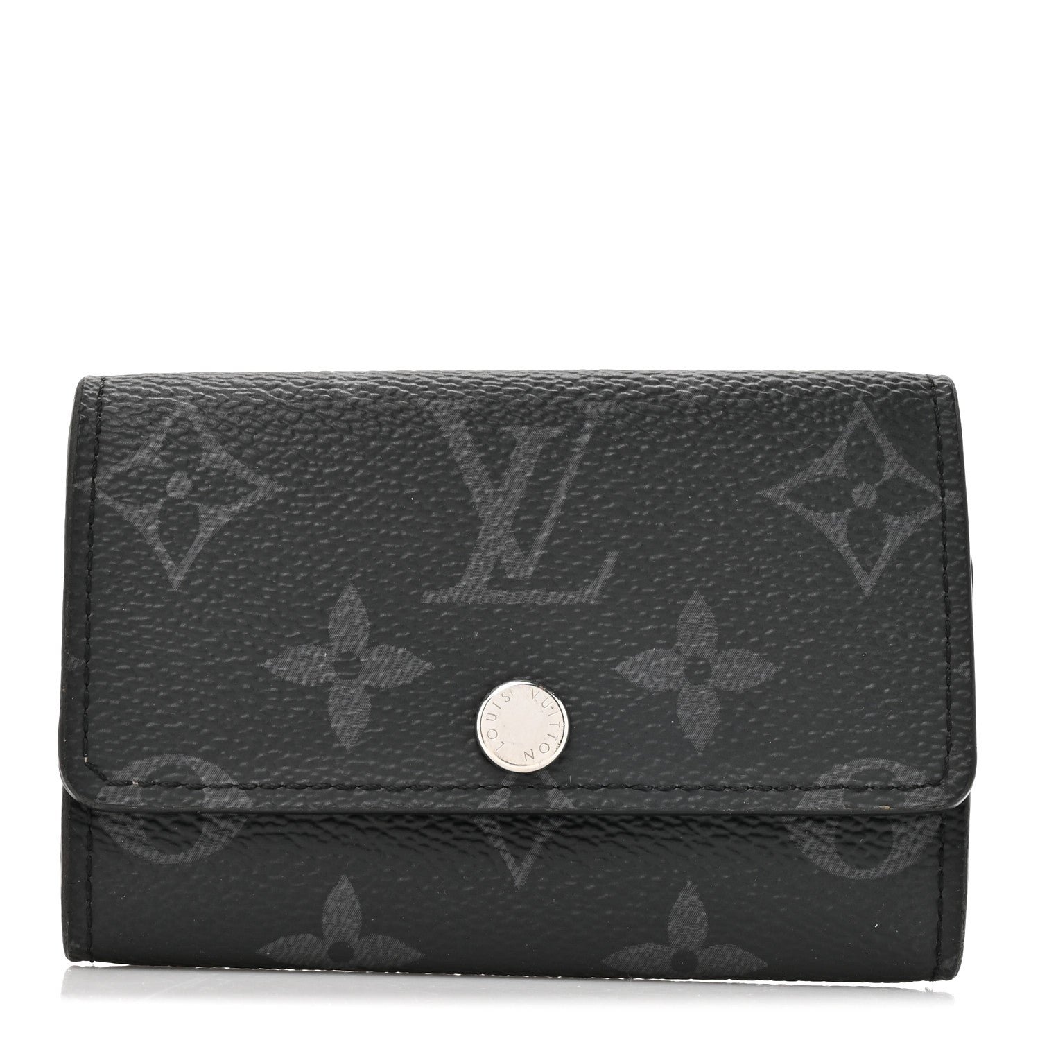 Louis Vuitton Monogram Eclipse Multicles 6 Key Holder 1 of 7