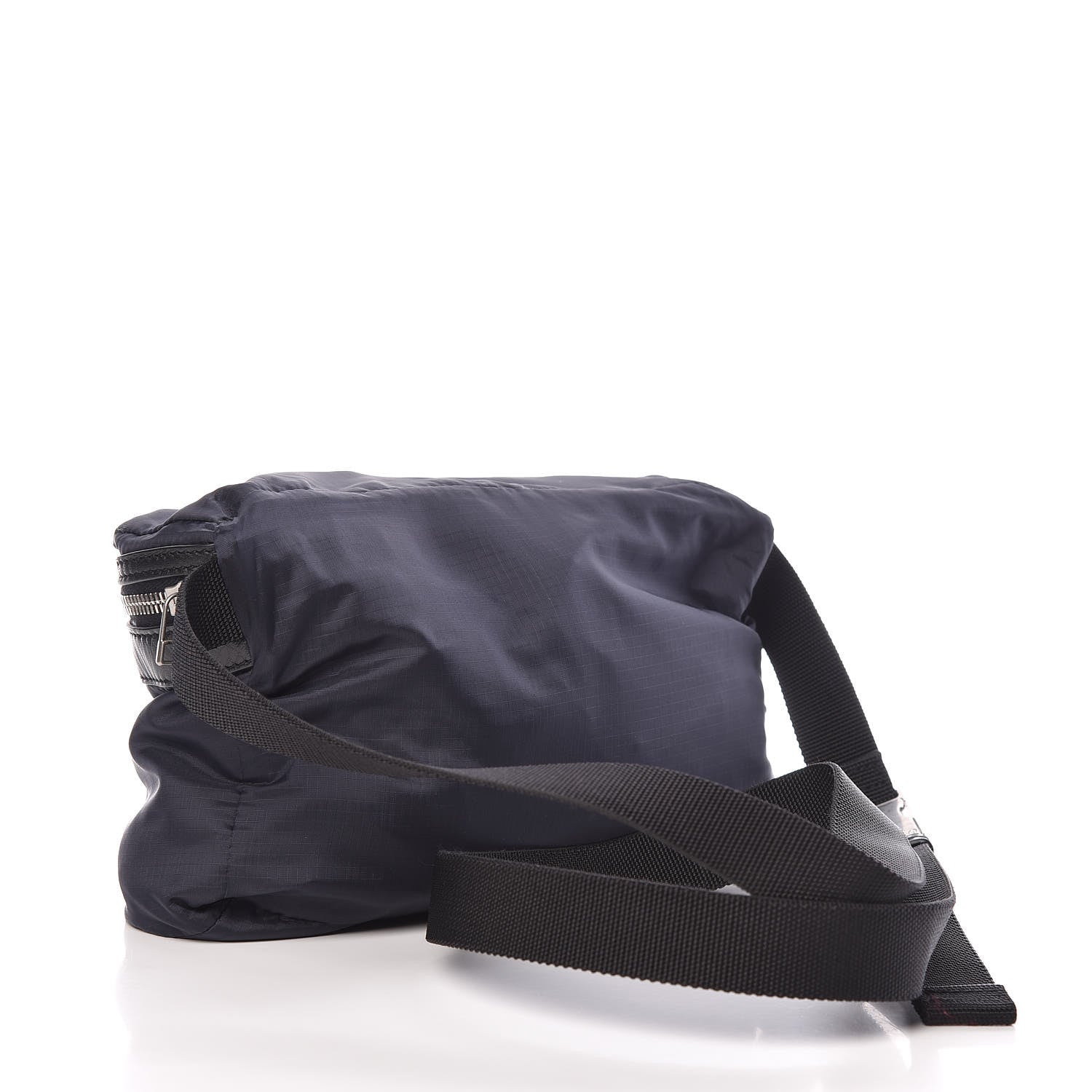 Saint Laurent Nylon City Fold Up Backpack Belt Bag Navy 6 of 15