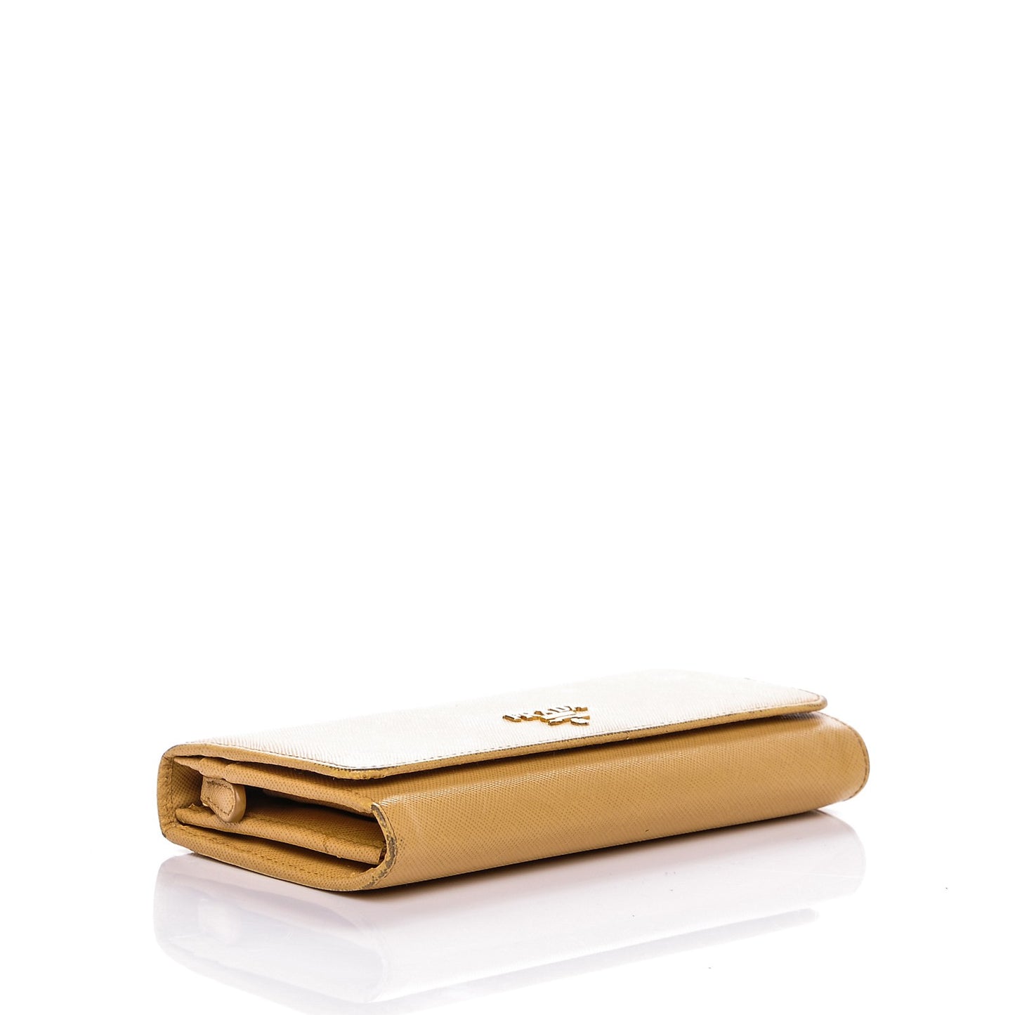 Saffiano Metal Continental Flap Wallet Ginestra