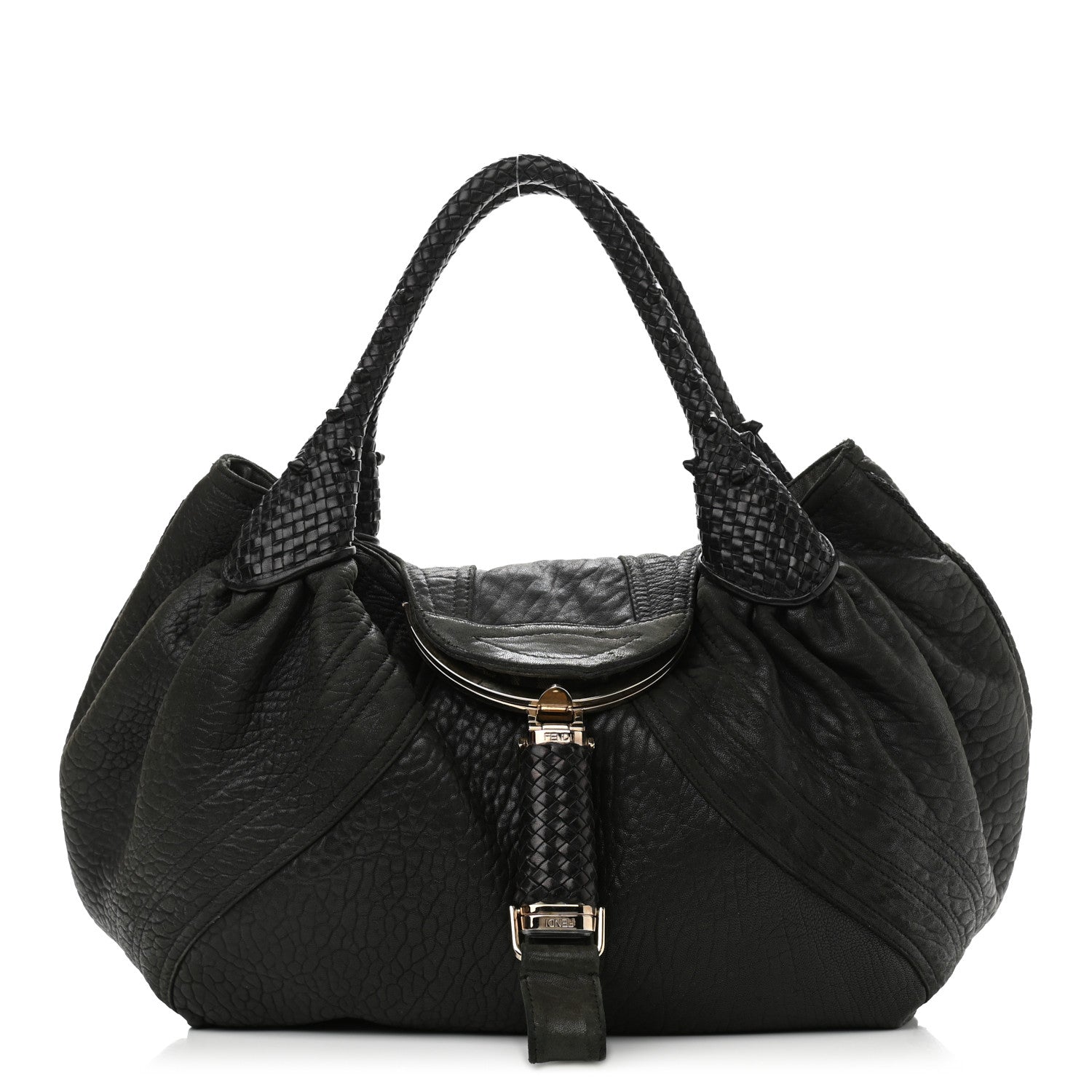 Fendi Nappa Nuvolata Spy Black 1 of 12
