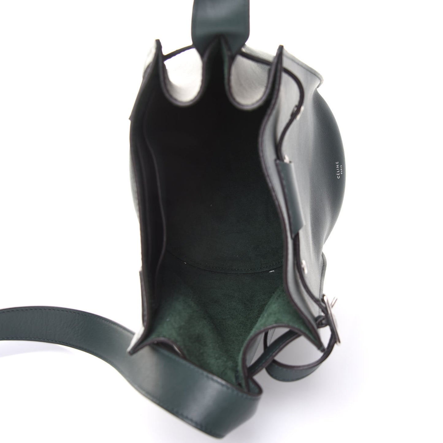 Supple Grained Calfskin Big Bag Bucket Amazone