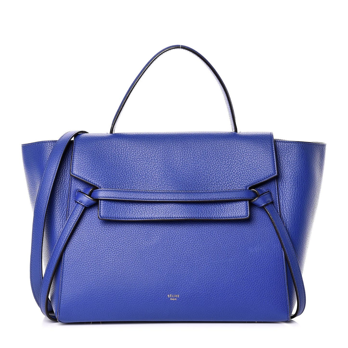 Grained Calfskin Mini Belt Bag Indigo