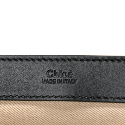 Chloe Calfskin Suede C Clutch With Chain Black 7 of 11