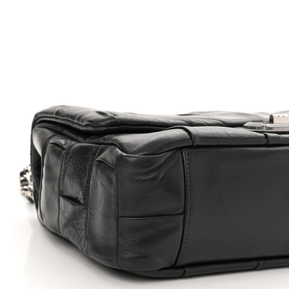Chanel Lambskin Igloo Single Flap Dark Grey 7 of 9