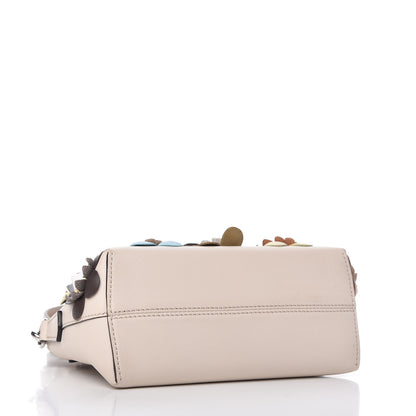 Fendi Vitello Dolce Flowerland Studded Mini By The Way Boston Bag Camelia Multicolor 4 of 10