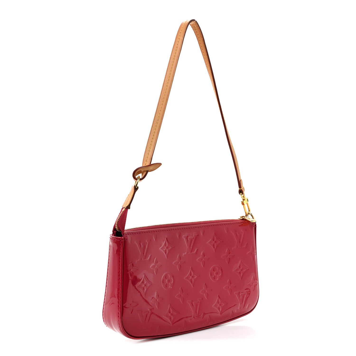 Louis Vuitton Vernis Pochette Accessories NM Rose Indien 3 of 10
