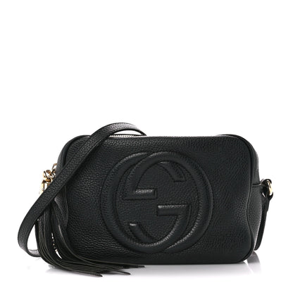 Gucci Pebbled Calfskin Small Soho Disco Bag Black 1 of 13