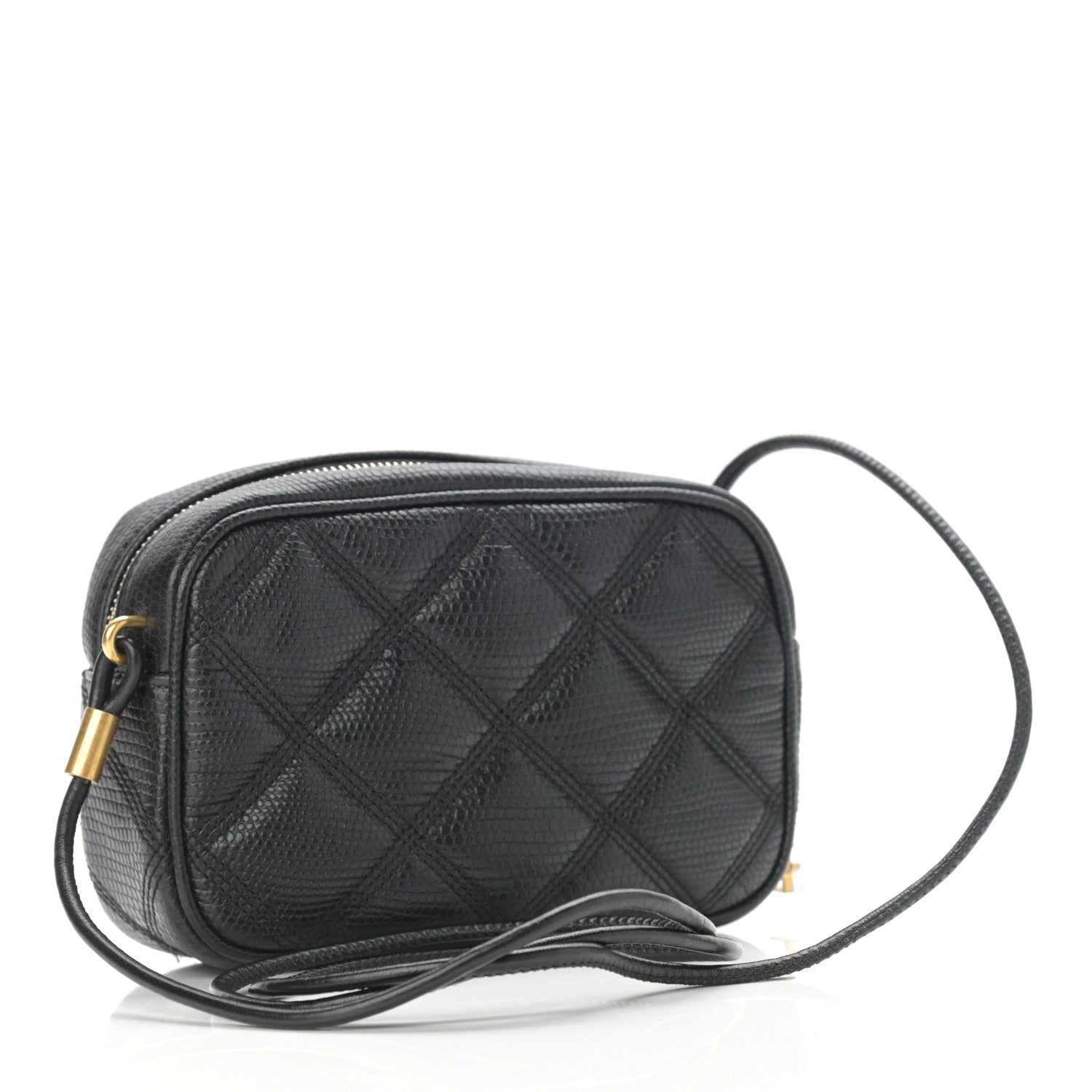 Saint Laurent Lizard Becky Camera Bag Black 3 of 11