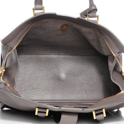 Saint Laurent Calfskin Medium Classic Y Cabas Gray 7 of 8