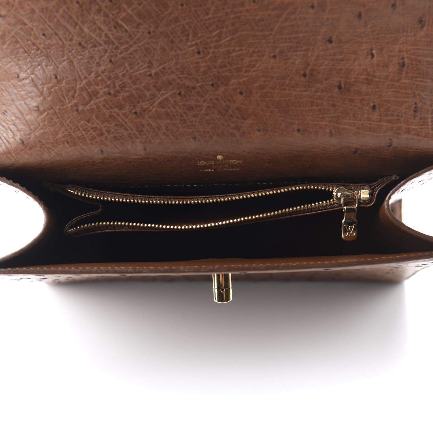 Louis Vuitton Ostrich Malesherbes 5 of 14