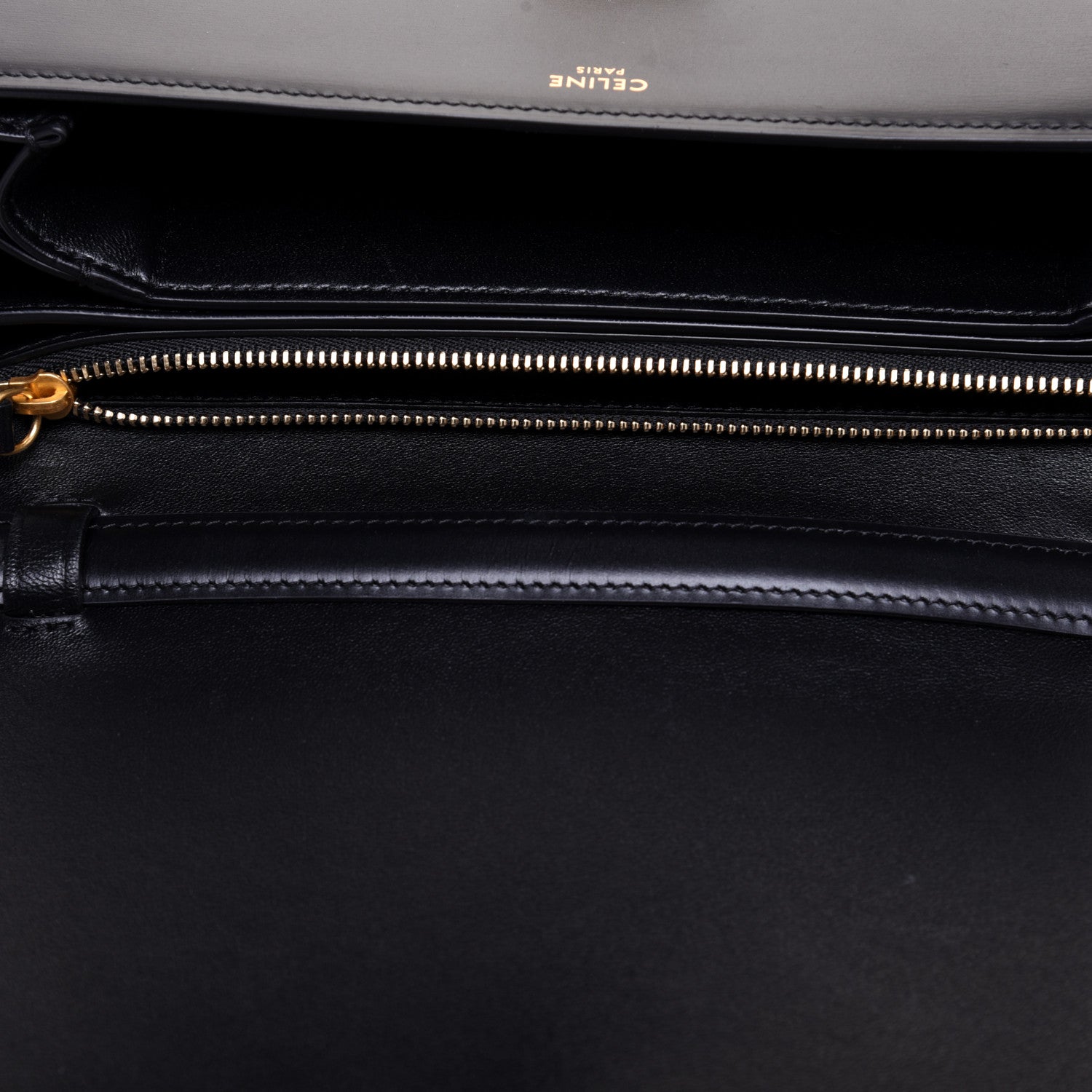 Celine Box Calfskin Medium Classic Box Flap Black 11 of 12