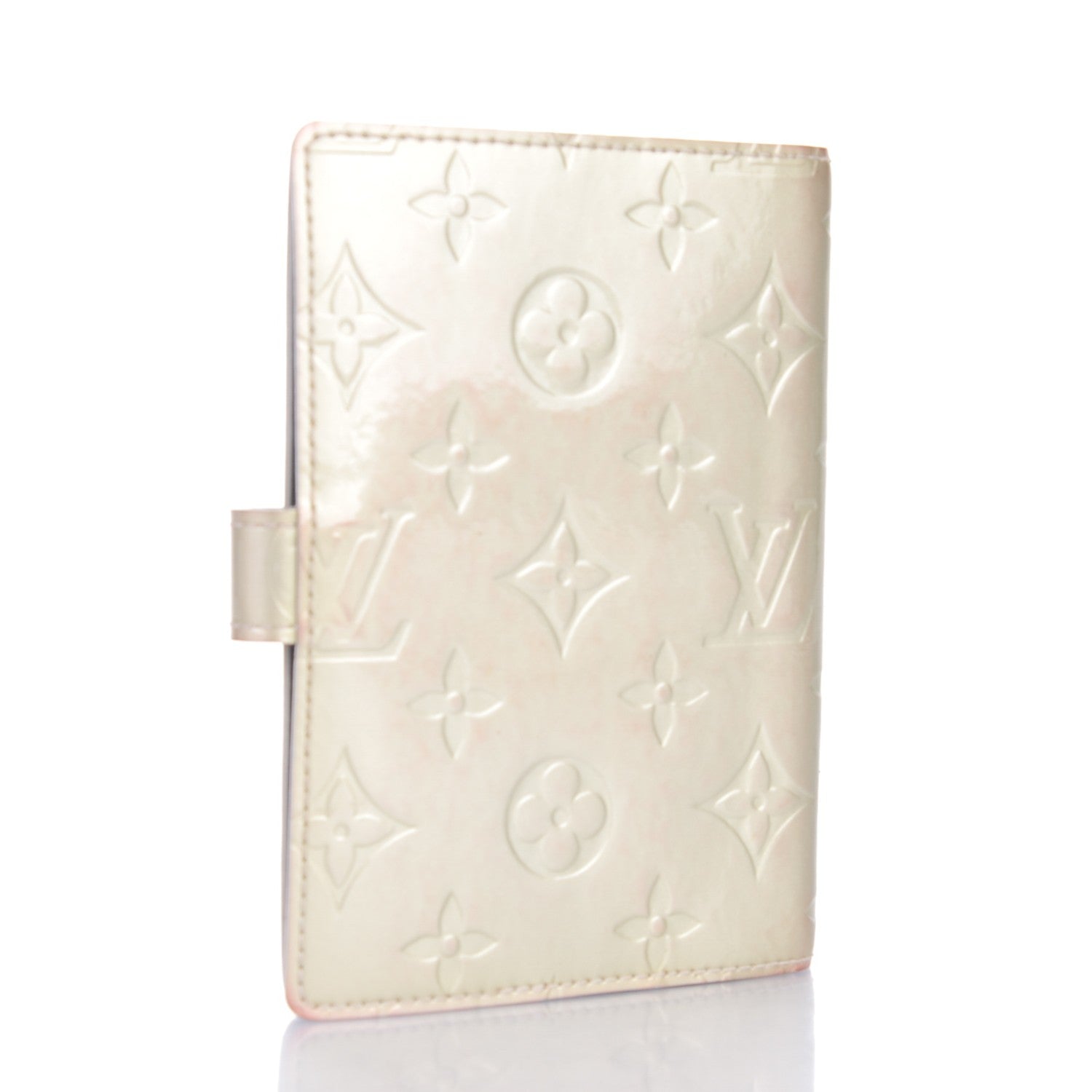 Louis Vuitton Vernis Small Ring Agenda Cover Gris 3 of 15