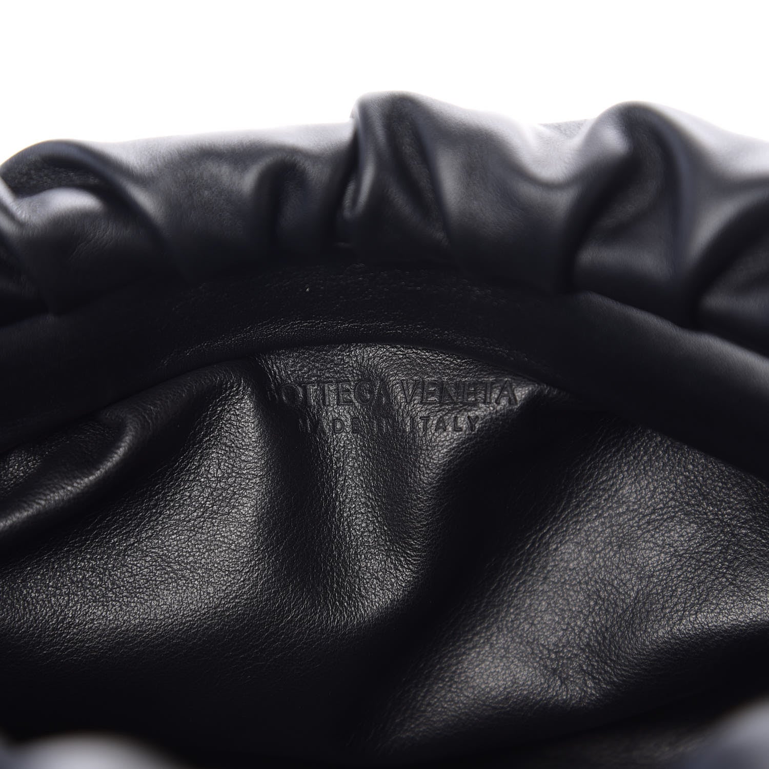 Bottega Veneta Calfskin The Pouch Chain Black 7 of 10