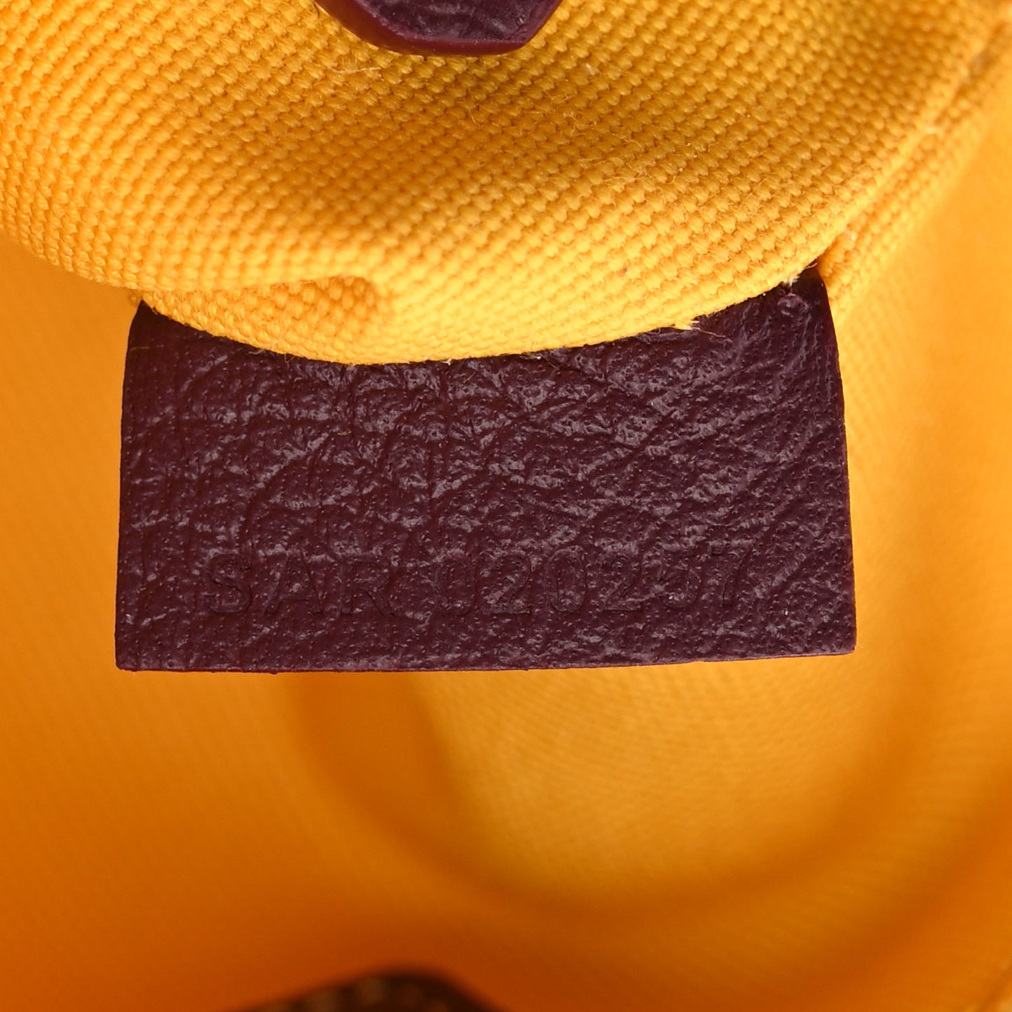 Goyardine Nano Senat Key Pouch Burgundy