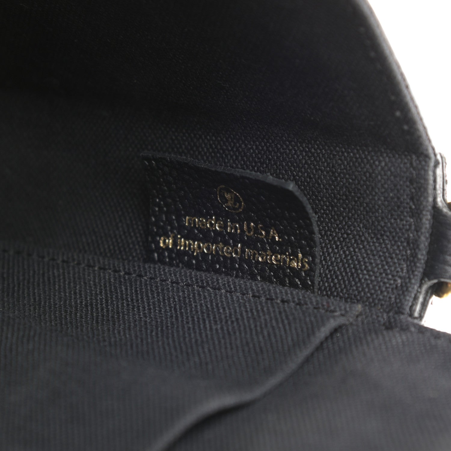 Louis Vuitton Empreinte Pochette Felicie Chain Wallet Black 7 of 13