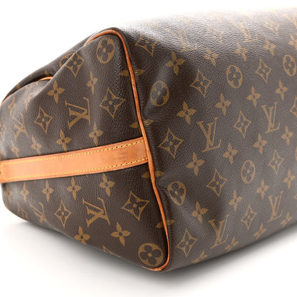 Louis Vuitton Monogram Speedy Bandouliere 35 9 of 23