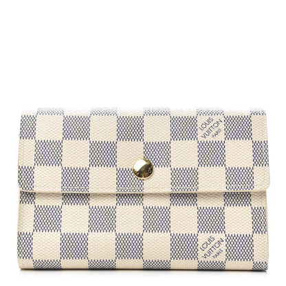 Louis Vuitton Damier Azur Alexandra Wallet 1 of 9