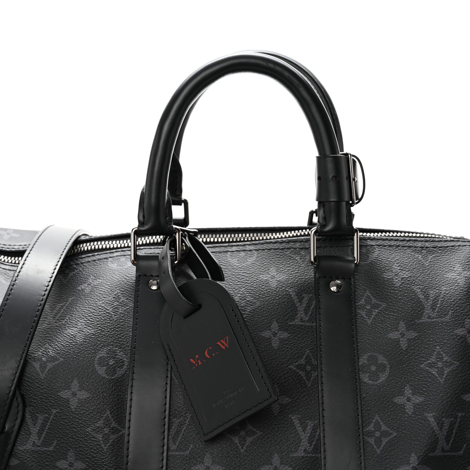 Louis Vuitton Monogram Eclipse Keepall Bandouliere 45 7 of 13