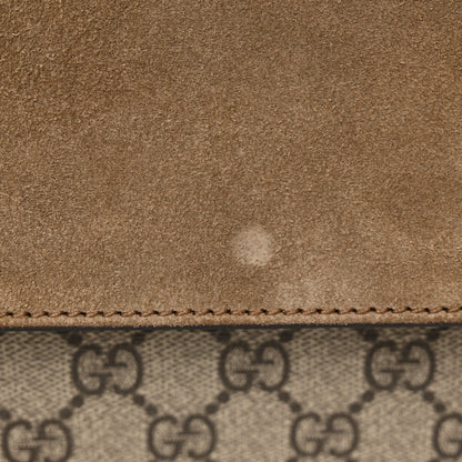Gucci GG Supreme Monogram Small Dionysus Shoulder Bag Taupe 13 of 14