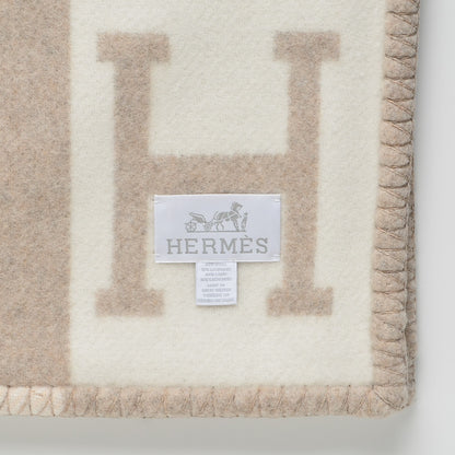 Hermes Wool Cashmere Avalon III Blanket Coco Camomille 3 of 3