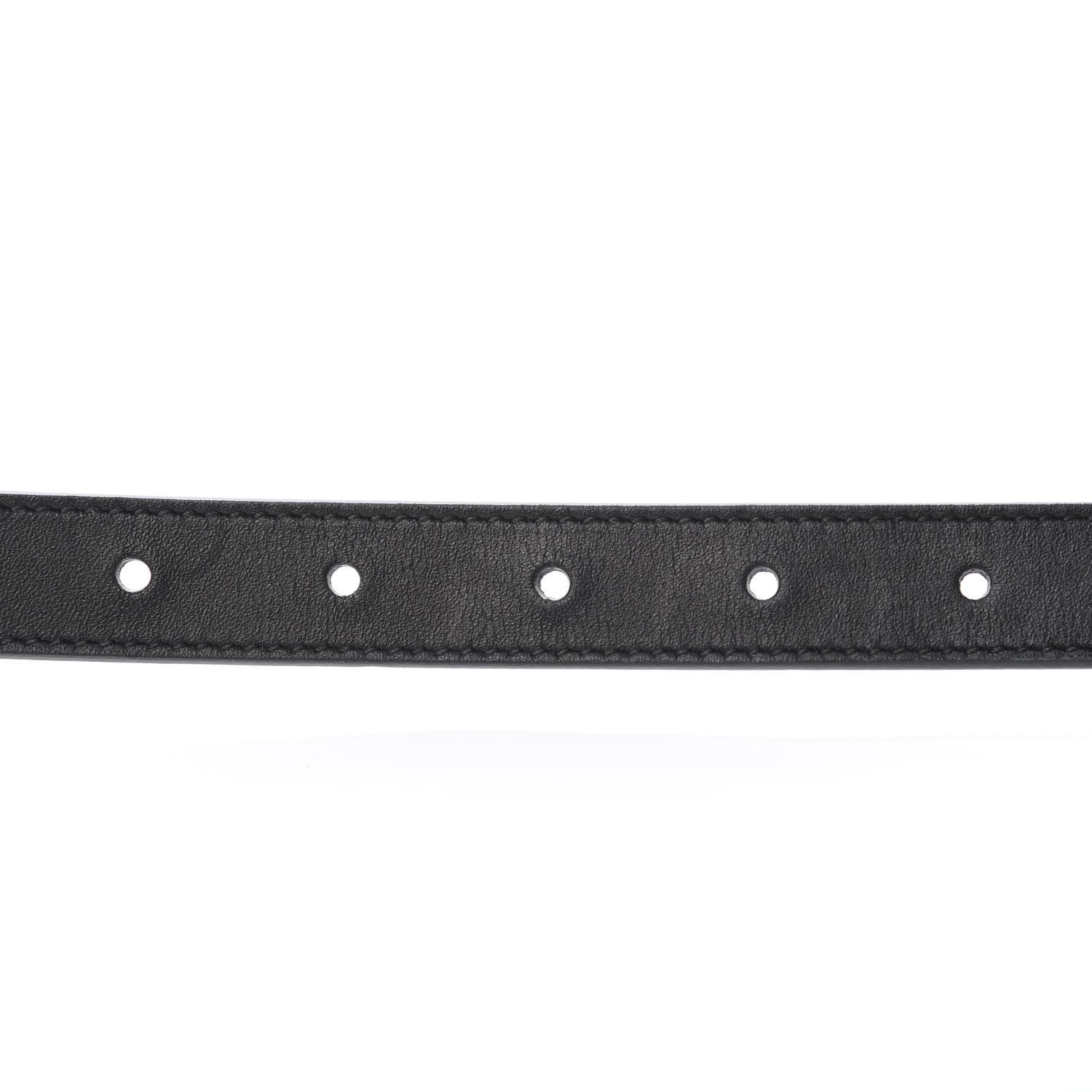 Gucci Calfskin Double G 20mm Belt 75 30 Black 4 of 6