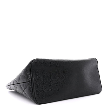Chanel Caviar Quilted Medallion Tote Black 4 of 12