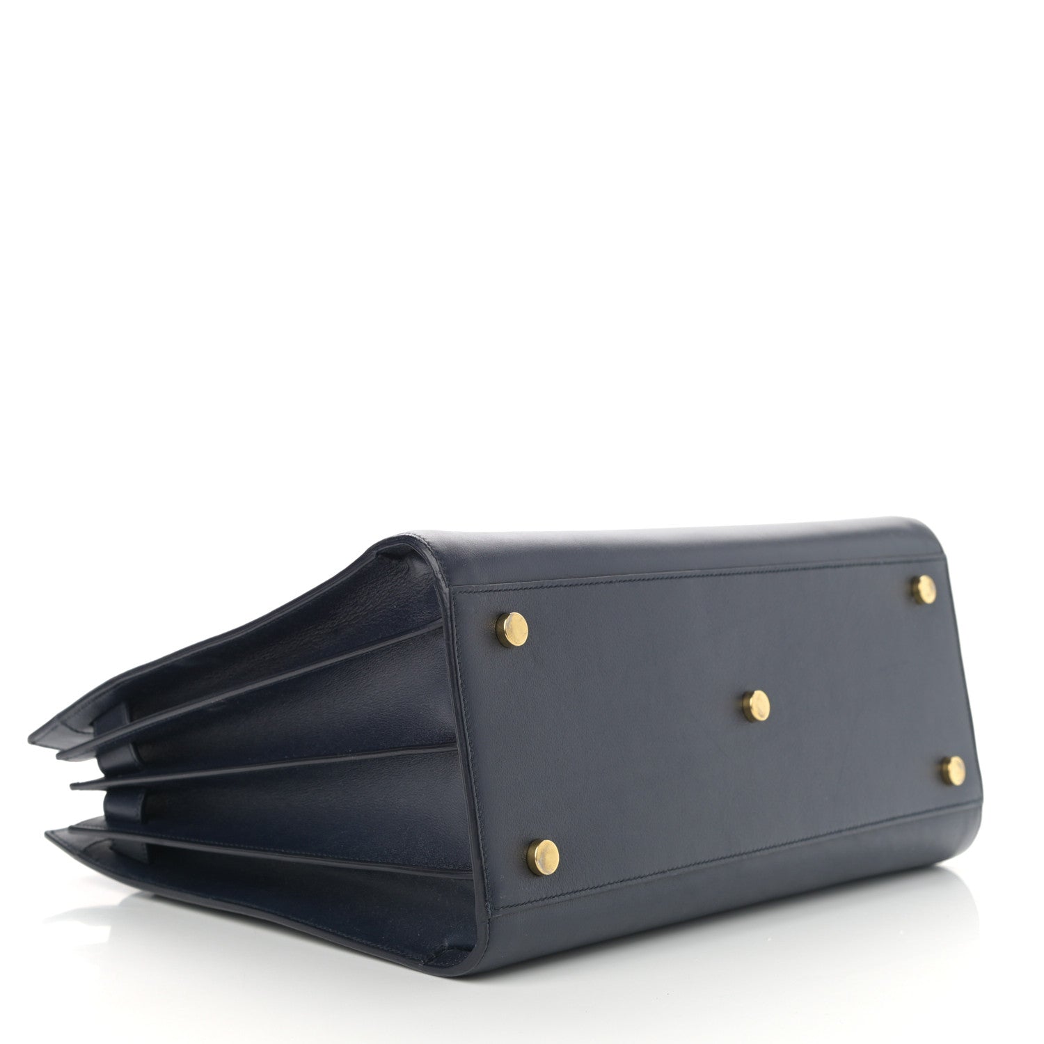 Saint Laurent Calfskin Small Sac De Jour Navy 4 of 17