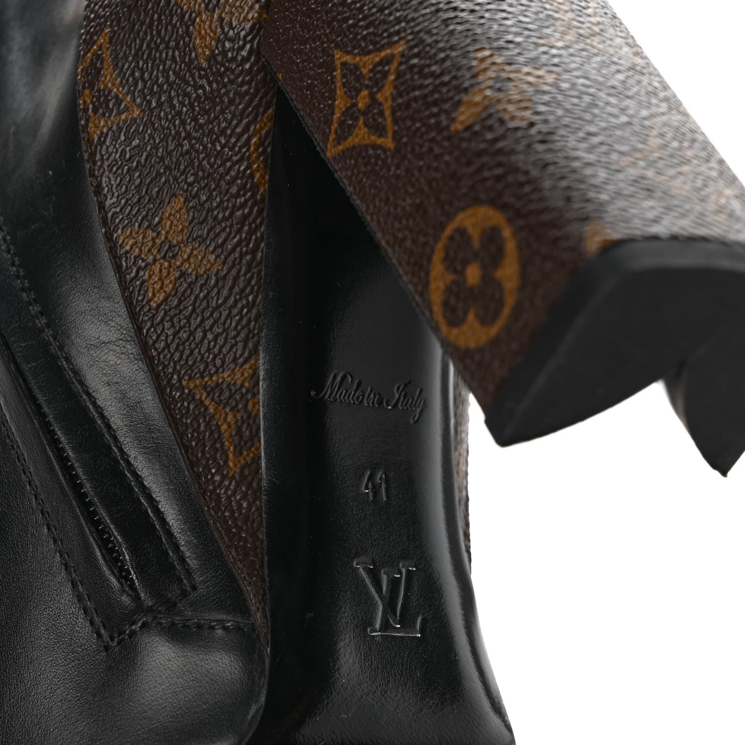 Louis Vuitton Calfskin Monogram Star Trail Ankle Boots 41 Black 6 of 8
