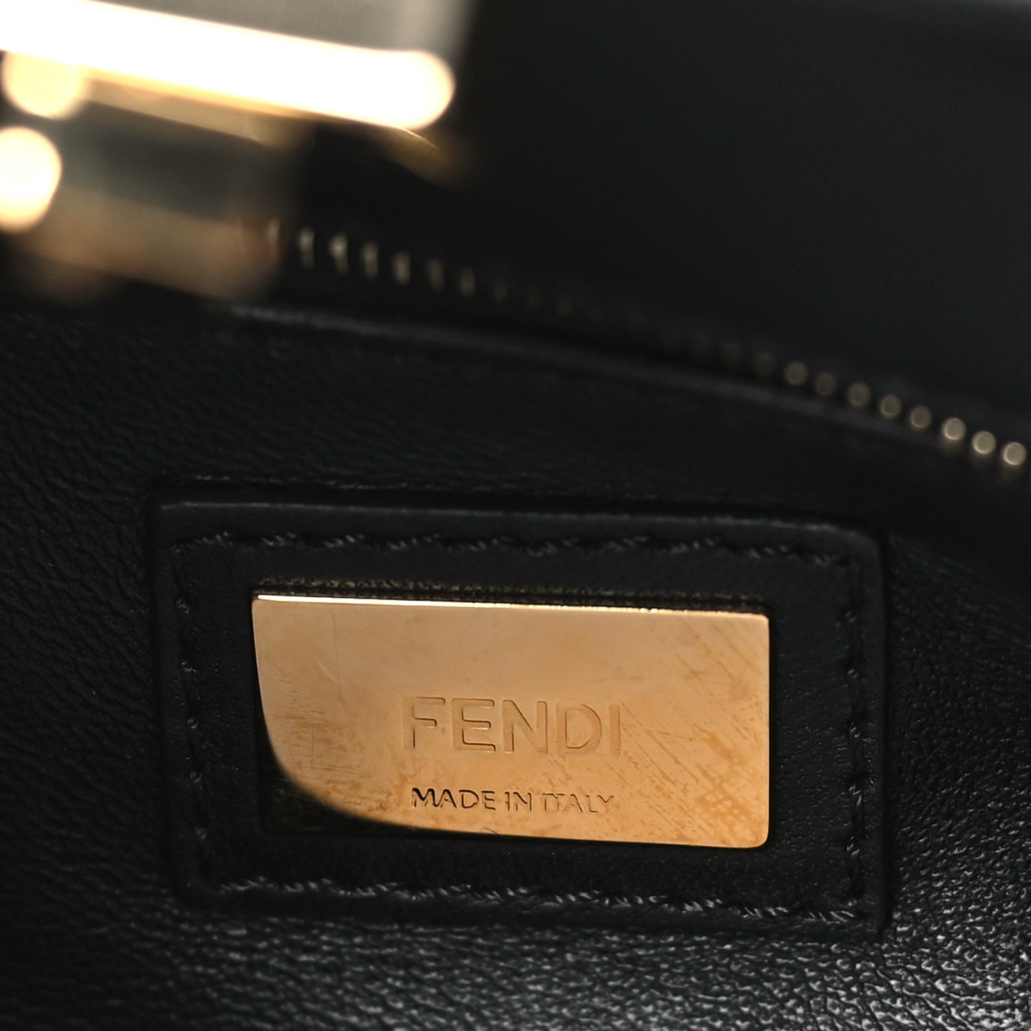 Nappa Mini Peekaboo Iconic Satchel Black