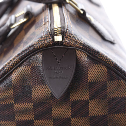 Louis Vuitton Damier Ebene Speedy 30 9 of 9
