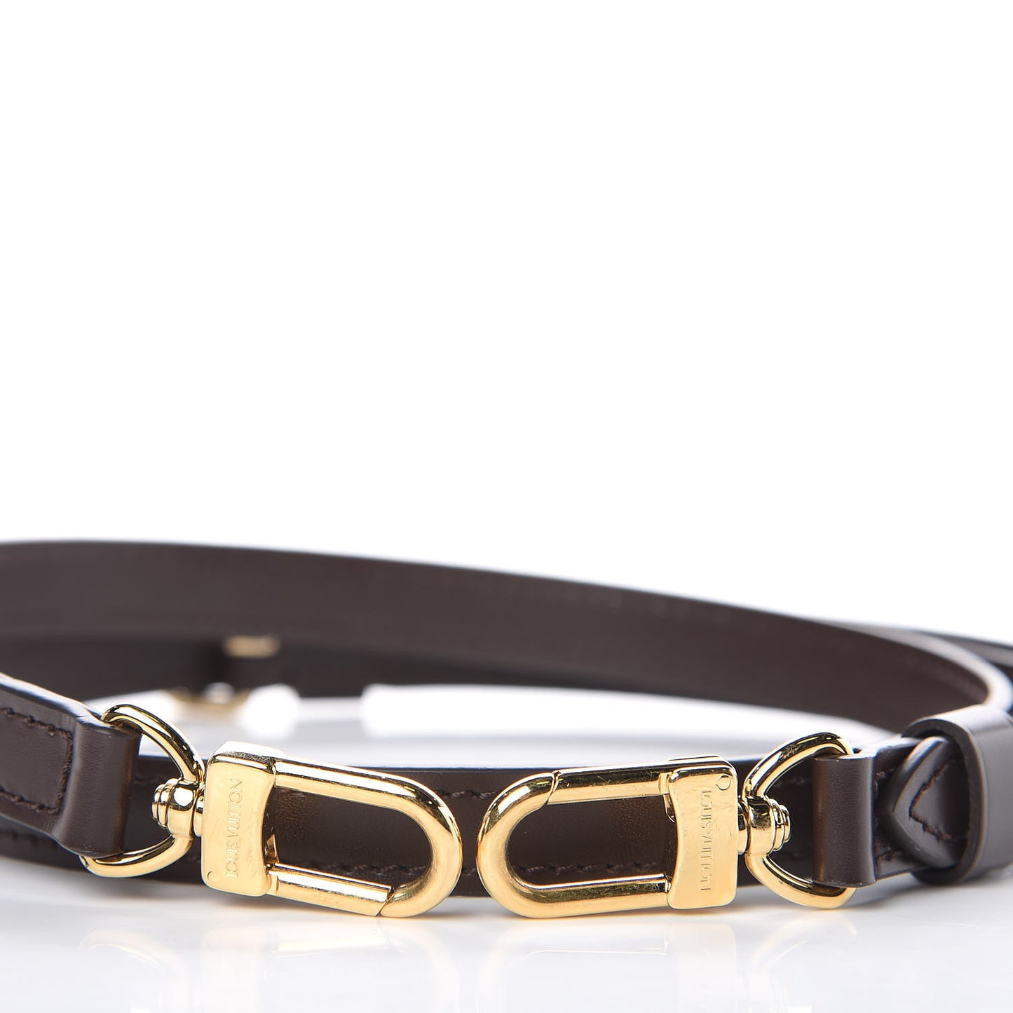 Calfskin 16mm Adjustable Shoulder Strap Brown