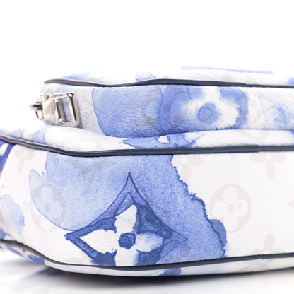 Louis Vuitton Monogram Watercolor Outdoor Pouch Blue 7 of 9