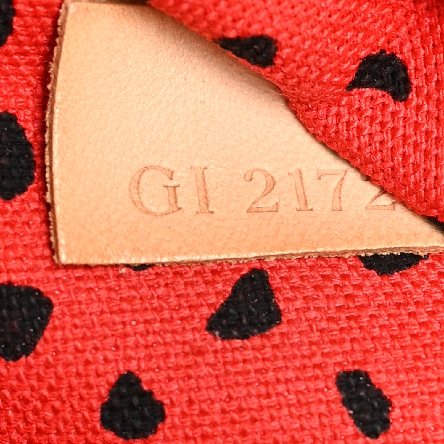 Louis Vuitton Monogram Kusama Waves Neverfull MM Red 6 of 6