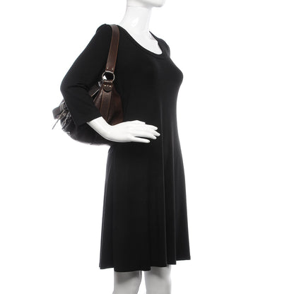 Christian Dior Lambskin Gaucho Double Saddle Bag Brown 2 of 7
