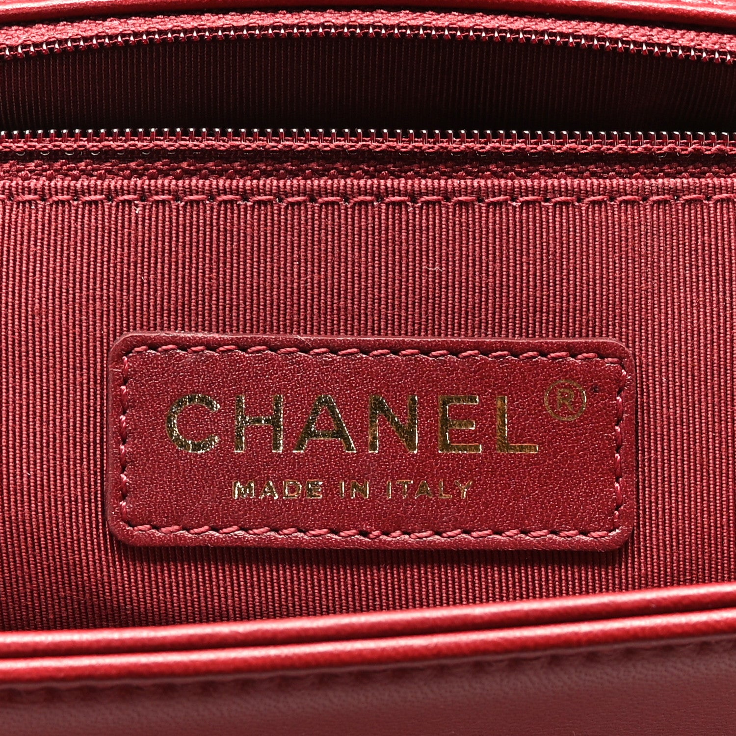 Chanel Calfskin Quilted New Medium Boy Flap Red 6 of 9